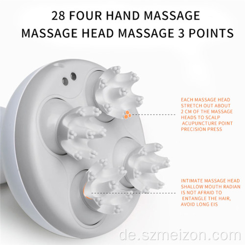 Handheld-Kopfmassage zum Stressabbau